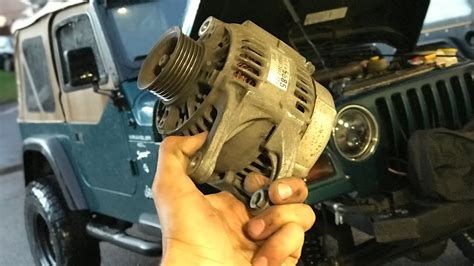 1997 jeep wrangler alternator wiring on a picture of a sport 